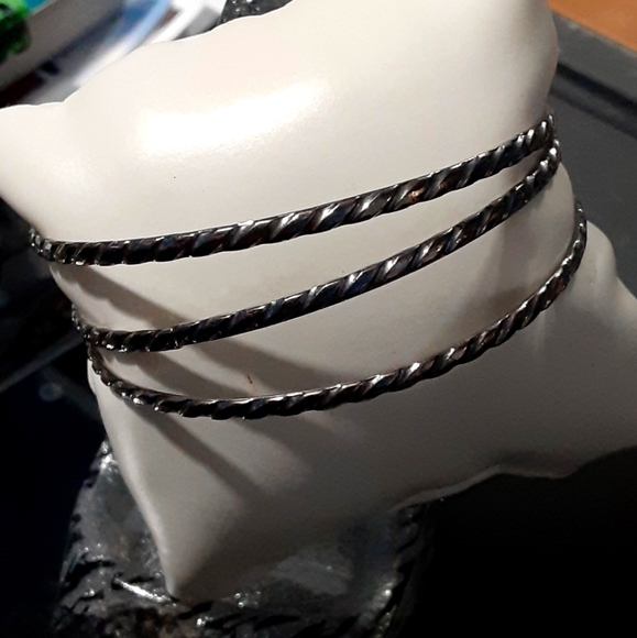 Bangle bracelet set 3 fashion bracelets ☆ - Picture 9 of 11